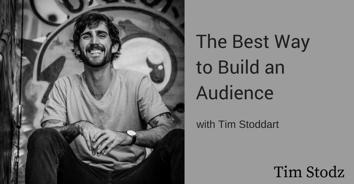 the best way to build an audience